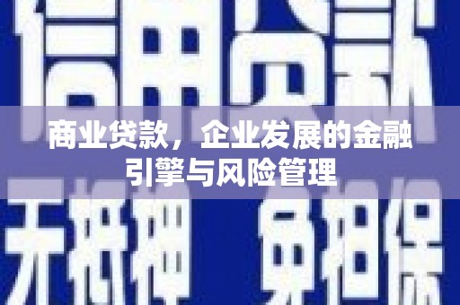 齐齐哈尔商业贷款，企业发展的金融引擎与风险管理