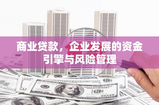 齐齐哈尔商业贷款，企业发展的资金引擎与风险管理