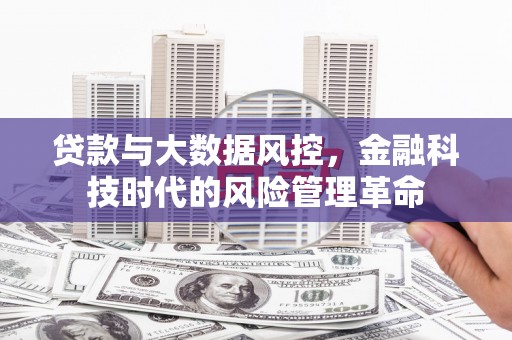 齐齐哈尔贷款与大数据风控，金融科技时代的风险管理革命