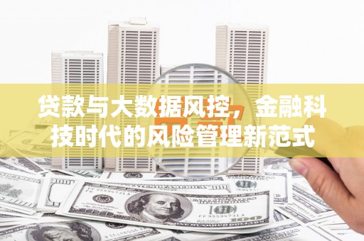 齐齐哈尔贷款与大数据风控，金融科技时代的风险管理新范式