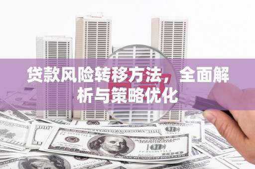 齐齐哈尔贷款风险转移方法，全面解析与策略优化