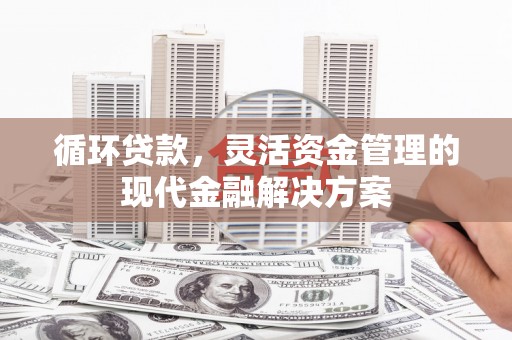 齐齐哈尔循环贷款，灵活资金管理的现代金融解决方案