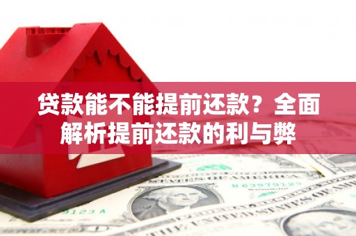 齐齐哈尔贷款能不能提前还款？全面解析提前还款的利与弊