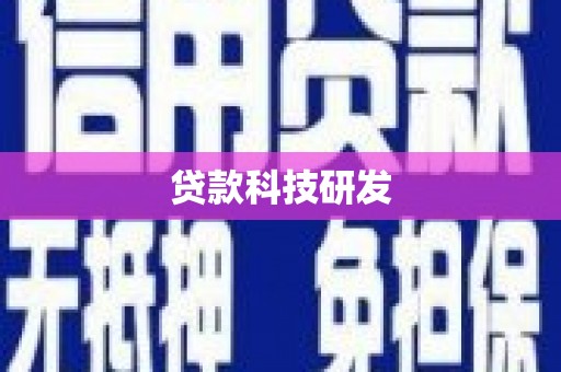 齐齐哈尔贷款科技研发