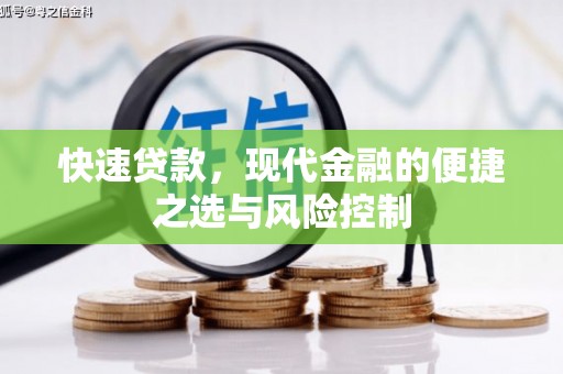 齐齐哈尔快速贷款，现代金融的便捷之选与风险控制