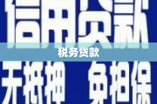 齐齐哈尔税务贷款
