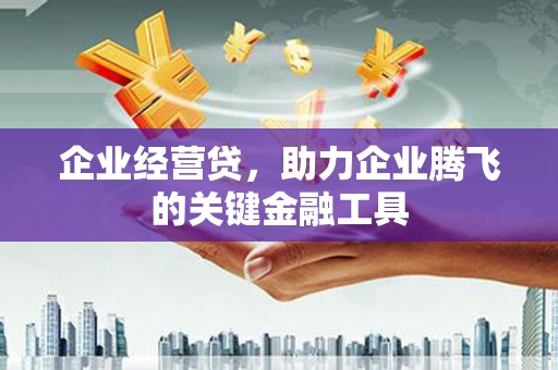 齐齐哈尔企业经营贷，助力企业腾飞的关键金融工具