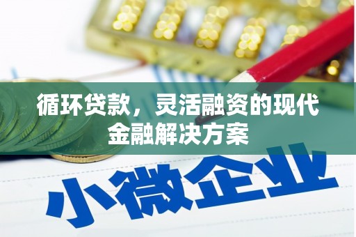 齐齐哈尔循环贷款，灵活融资的现代金融解决方案