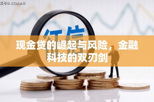 齐齐哈尔现金贷的崛起与风险，金融科技的双刃剑