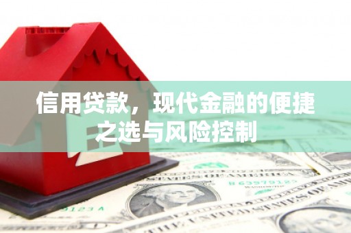 齐齐哈尔信用贷款，现代金融的便捷之选与风险控制