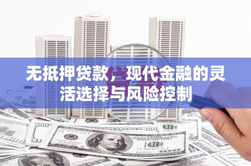 齐齐哈尔无抵押贷款，现代金融的灵活选择与风险控制