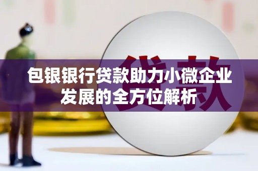 齐齐哈尔包银银行贷款助力小微企业发展的全方位解析