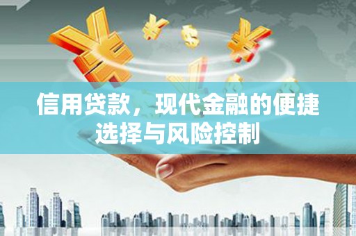 齐齐哈尔信用贷款，现代金融的便捷选择与风险控制