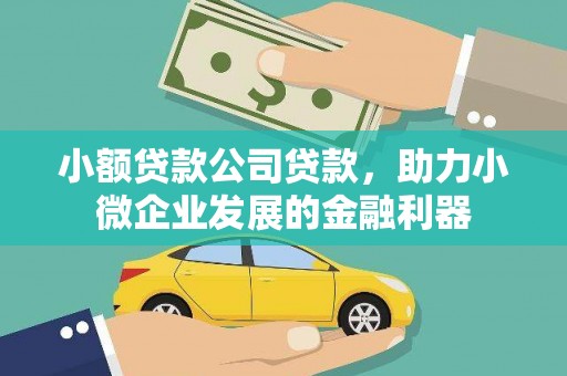 齐齐哈尔小额贷款公司贷款，助力小微企业发展的金融利器