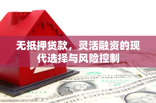 齐齐哈尔无抵押贷款，灵活融资的现代选择与风险控制