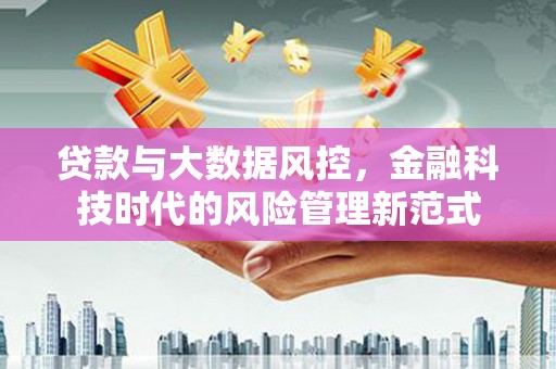 齐齐哈尔贷款与大数据风控，金融科技时代的风险管理新范式