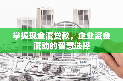 齐齐哈尔掌握现金流贷款，企业资金流动的智慧选择