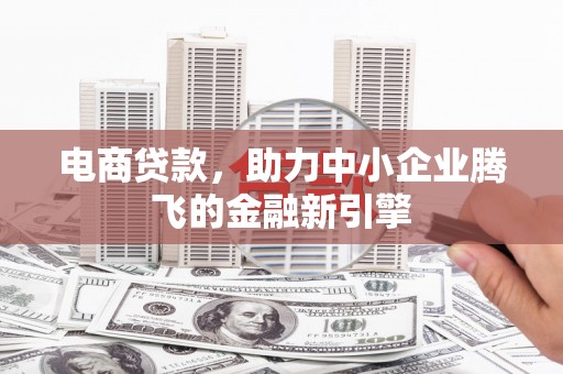 齐齐哈尔电商贷款，助力中小企业腾飞的金融新引擎
