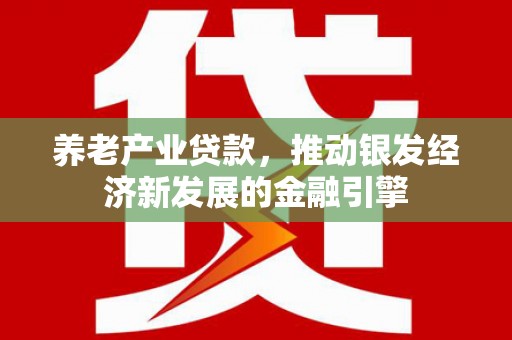 齐齐哈尔养老产业贷款，推动银发经济新发展的金融引擎