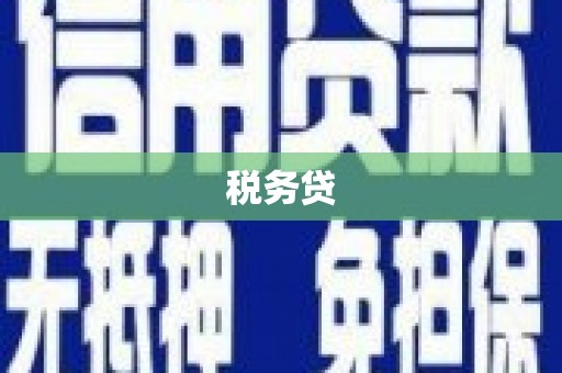 齐齐哈尔税务贷