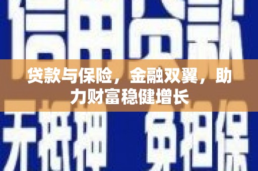 齐齐哈尔贷款与保险，金融双翼，助力财富稳健增长