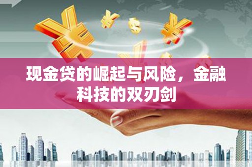 齐齐哈尔现金贷的崛起与风险，金融科技的双刃剑