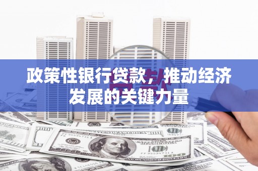 齐齐哈尔政策性银行贷款，推动经济发展的关键力量