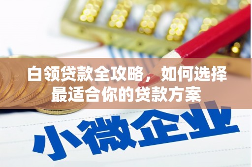 齐齐哈尔白领贷款全攻略，如何选择最适合你的贷款方案