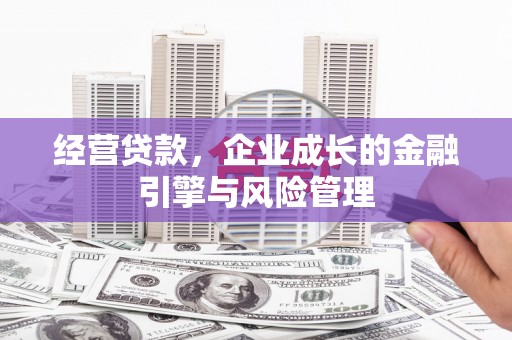 齐齐哈尔经营贷款，企业成长的金融引擎与风险管理